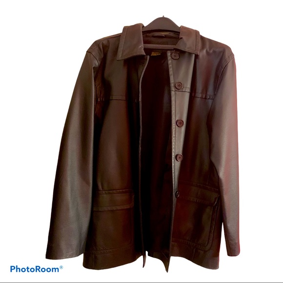 Leather jacket - Picture 1 of 2